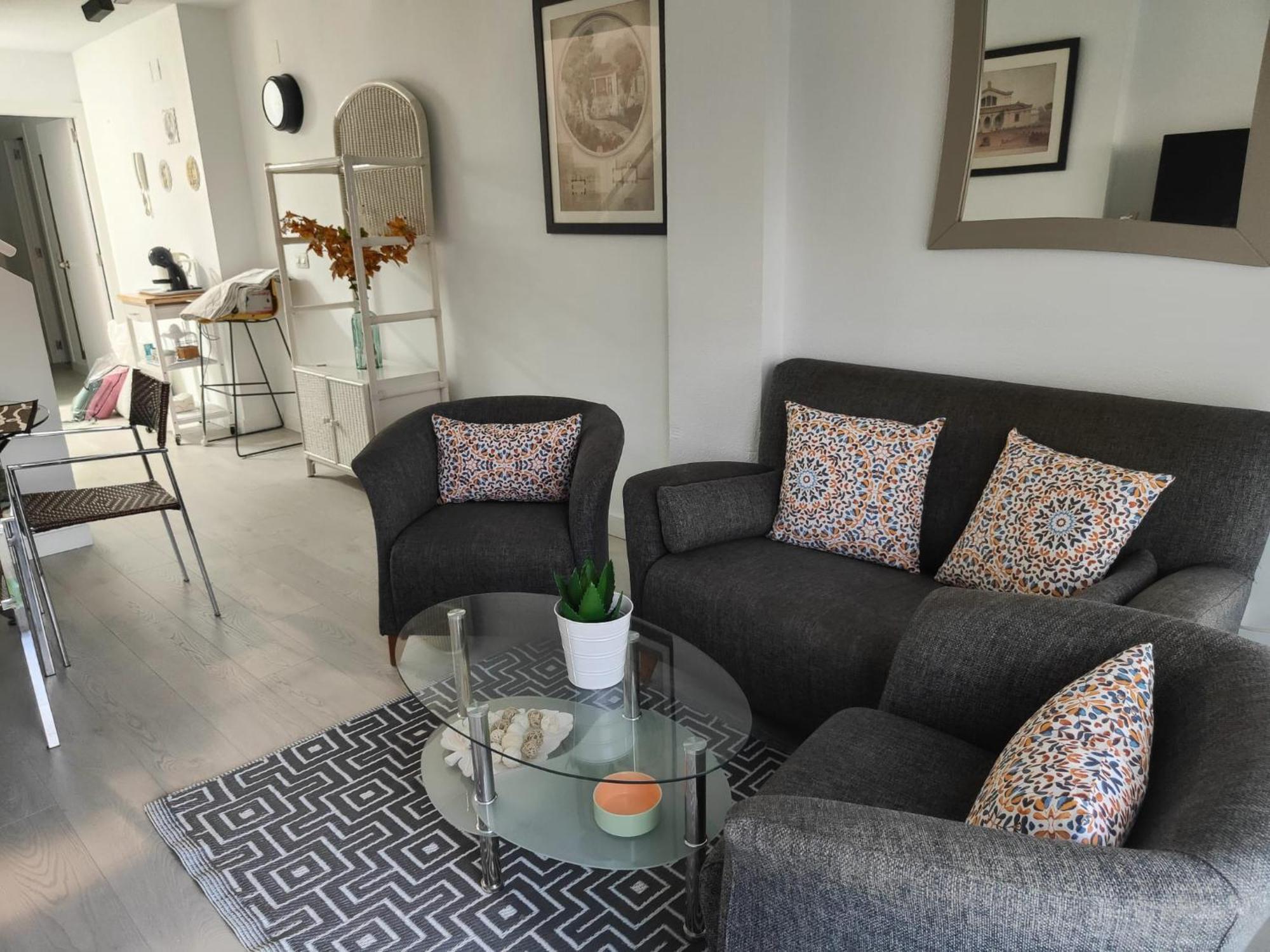 세비야 Agradable Duplex Terraza Virgen Del Rocio 아파트 외부 사진
