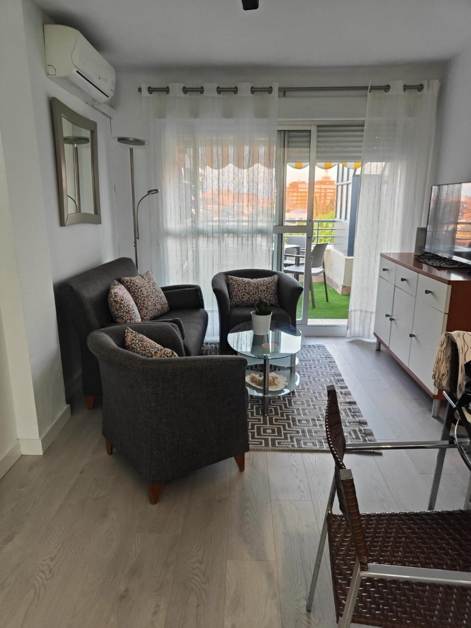 세비야 Agradable Duplex Terraza Virgen Del Rocio 아파트 외부 사진